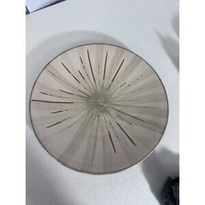 "PIER ONE" Set of 3 dinner plates STONE WEAR "SANCTUARY" SCRATCHES!!